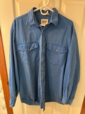 Arrow River Branch Mens Large, Blue Western C...