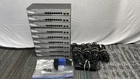 *Lot of 9* D-Link DGS-1210-10P, 10 Port Gigabit PoE Smart Switches