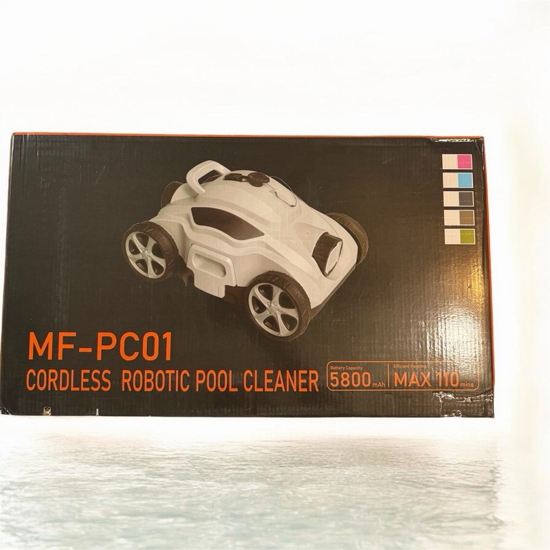 MF-PC01 Cordless Automatic Robotic Pool Cleaner 5800mAh 110-Min Floor