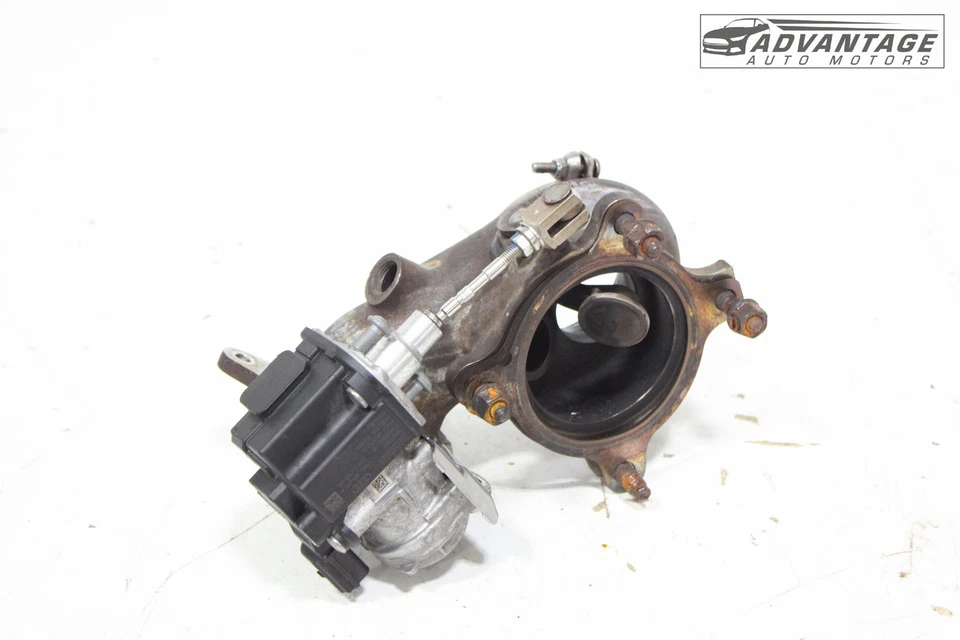 2016-2018 AUDI A6 C7 2.0L L4 ENGINE MOTOR TURBOCHARGER MANIFOLD & ACTUATOR OEM - Image 2 of 4