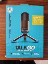 JLAB Talk GO USB Microphone MTALKGORBLK4 New Open Box