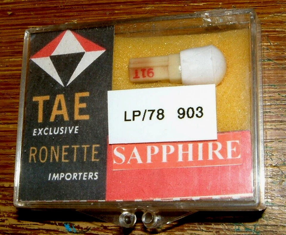 EV 76 POWER POINT Plug-in Phono Needle CARTRIDGE 91T for Webcor A1919, 942-SS13 - Image 2 of 4