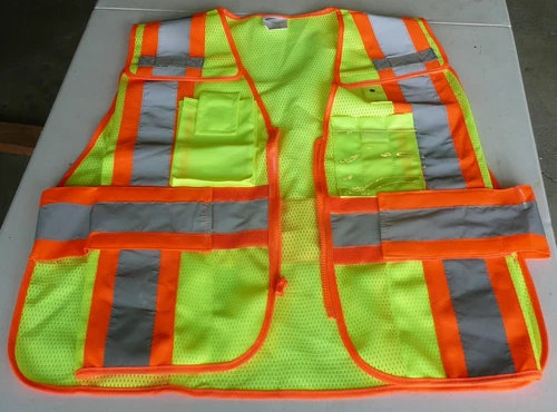Petra Roc LVM2-PSV-REG ANSI-107 Class 2  Safety Vest, Adjustable Small - X-Large video thumbnail