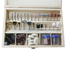 100pc Rotary Tool Set 1/8" Shank Sanding Polish Cutting Accessory Bit for Dremel