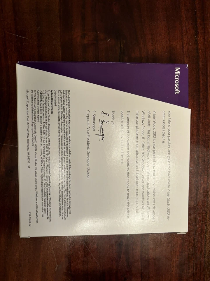 Visual Studio Ultimate 2012 MSDN, SKU H9F-00318, Full Version Display No Key - Image 3 of 4