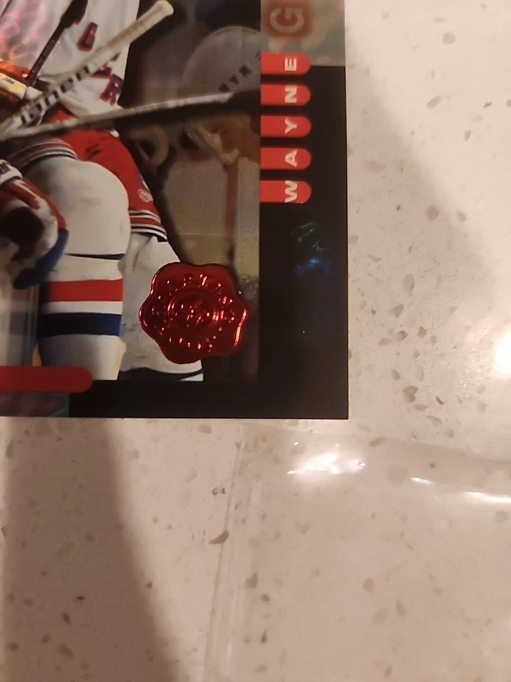 1997-98 Pinnacle Score Wayne Gretzky Red Artist Proof #99 Rangers *NM/MT* - Image 2 of 4