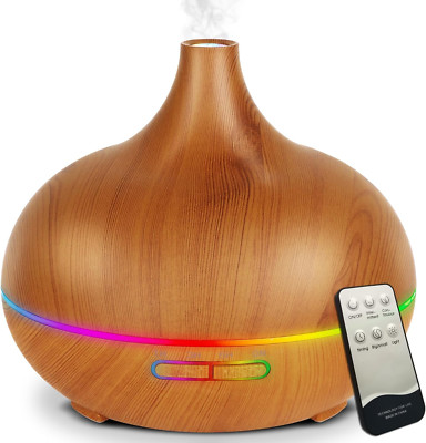 Aroma Diffuser 550ml Ätherische Öle Diffusor Aromatherapie Diffuser BPA-Frei Ult
