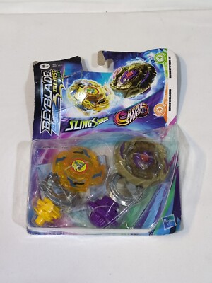 Beyblade Burst SURGE Dual Collection FORCE WOLBORG and DUSK SPRYZEN S5