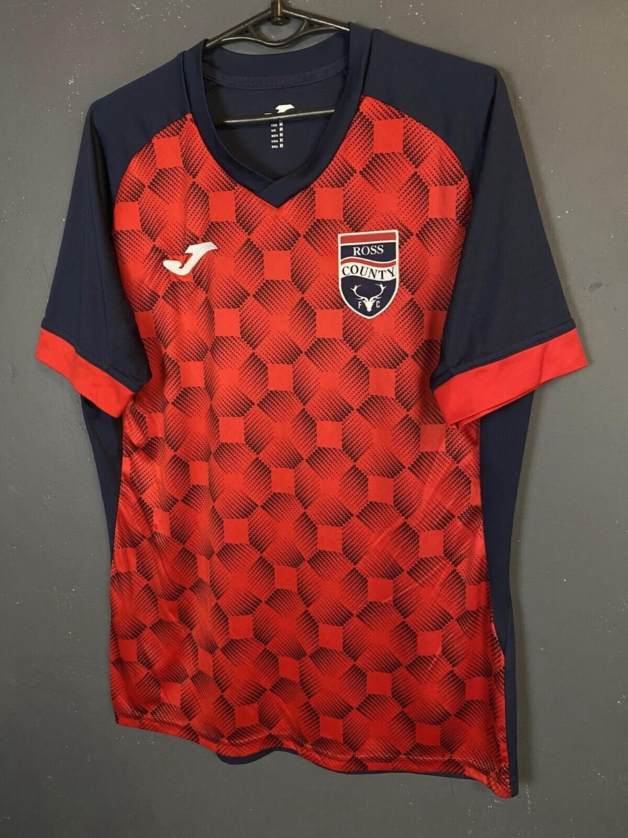 MEN'S JOMA FC ROSS COUNTY 2022/2023 TRAINING SOCCER FOOTBALL SHIRT