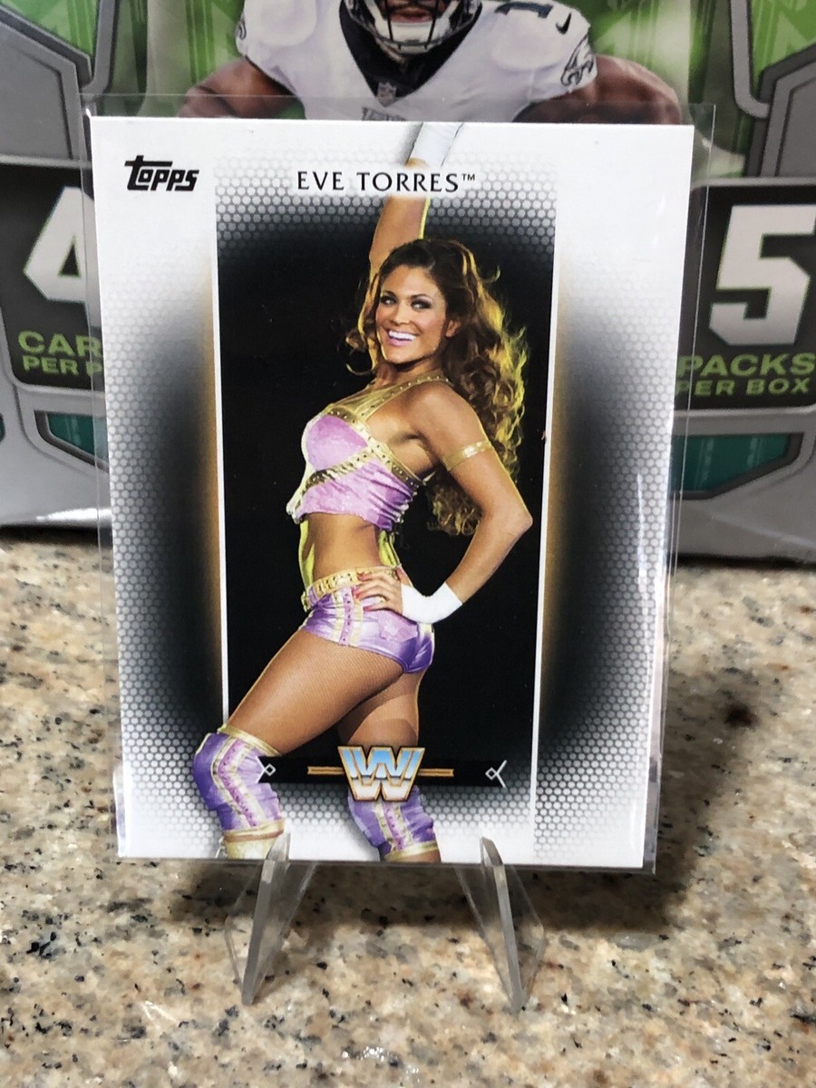 2017 Topps WWE Womens Division Legend Eve Torres #R-38 WWF NXT | eBay