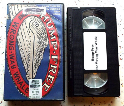 Hump Free The Wrong Way Whale Humphrey VHS 1998 San Francisco Sacramento River