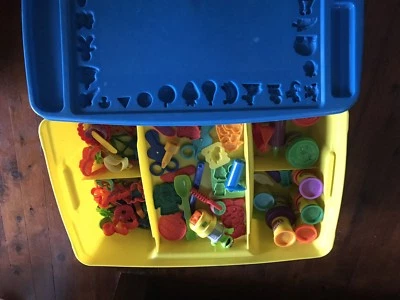 play doh storage table