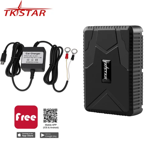 TKSTAR TK915 Magnetic Vehicle Tracker Car GSM Real Time Tracking +Car Charger