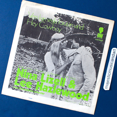 VERY RARE NINA LIZELL & LEE HAZLEWOOD HEY COWBOY 7