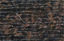 Custom Wildlife & Western Hoffman Batiks - Walnut Barbed Wire  #R2236-180
