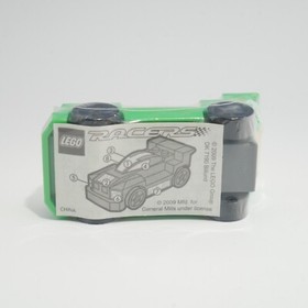 Lego Racers Toy Car General Mills Cereal 2009 Promo DK7190 Yellow & Green Sealed