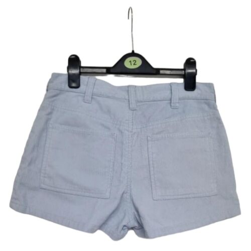 Ralph Lauren Polo Jeans Vintage Cord Shorts – Pale Blue UK 8 / 28” Waist us 4 - Picture 2 of 6