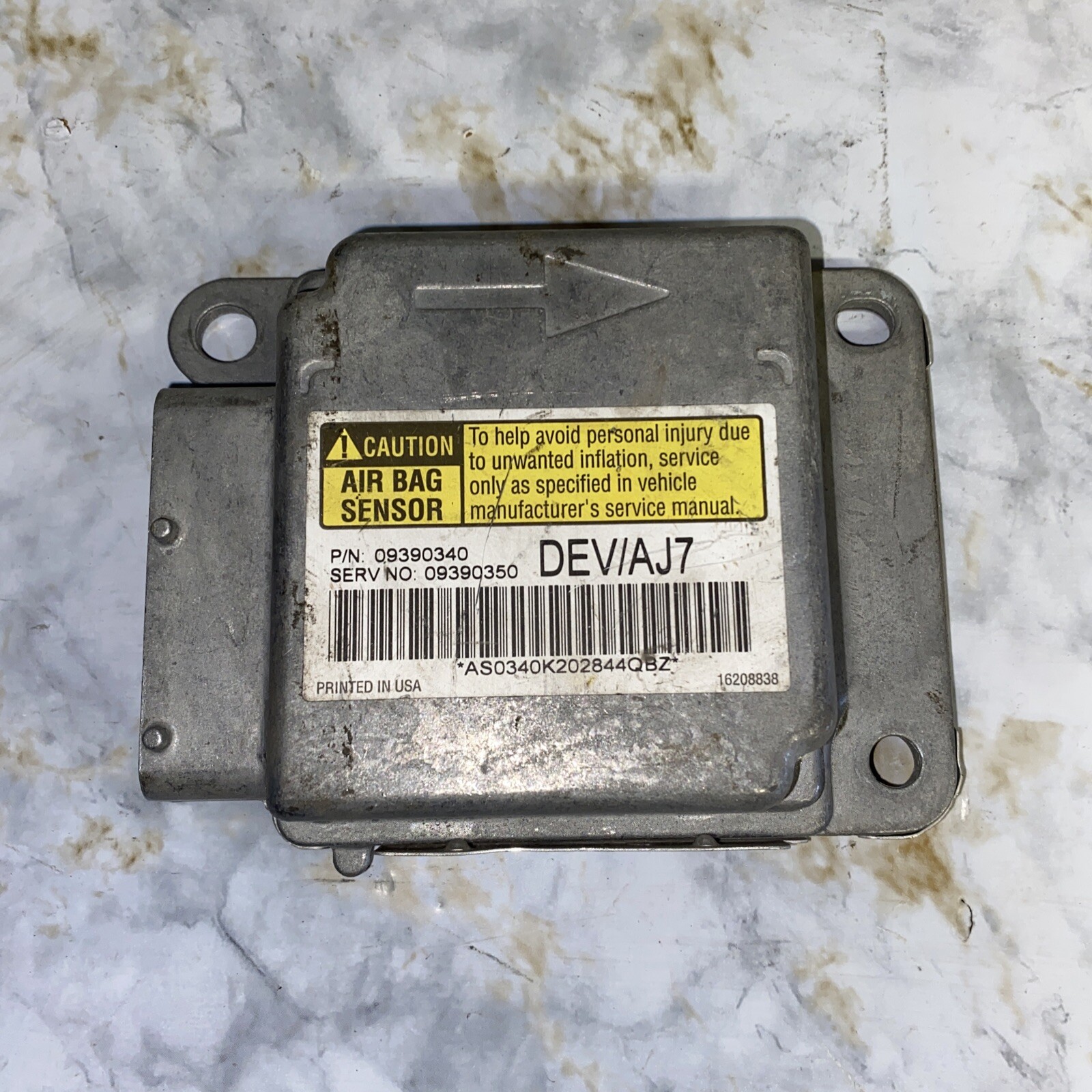 Cadillac Deville SRS Control Module 09390340 OEM | eBay