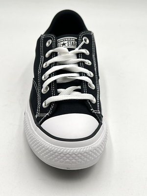 OMAN10 black×White New Converse UNISEX Men SZ 10 Malden Street Ox ALL STAR
