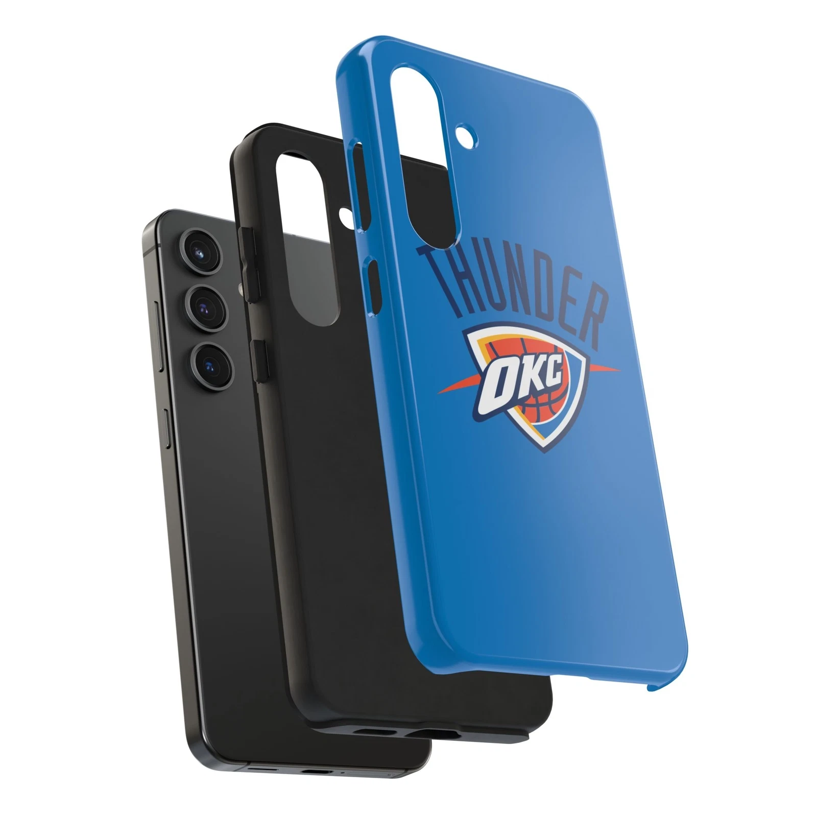 OKC Thunder Tough Phone Case, NBA Finals Playoffs, iPhone Samsung - Basketball