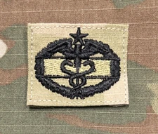 US Army CMB 2nd Award OCP Sew-On Combat Medical Badge
