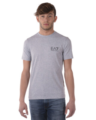 Emporio Armani EA7 Sweatshirt Men's Grey T Shirt 3ZPT37PJM5Z 3904