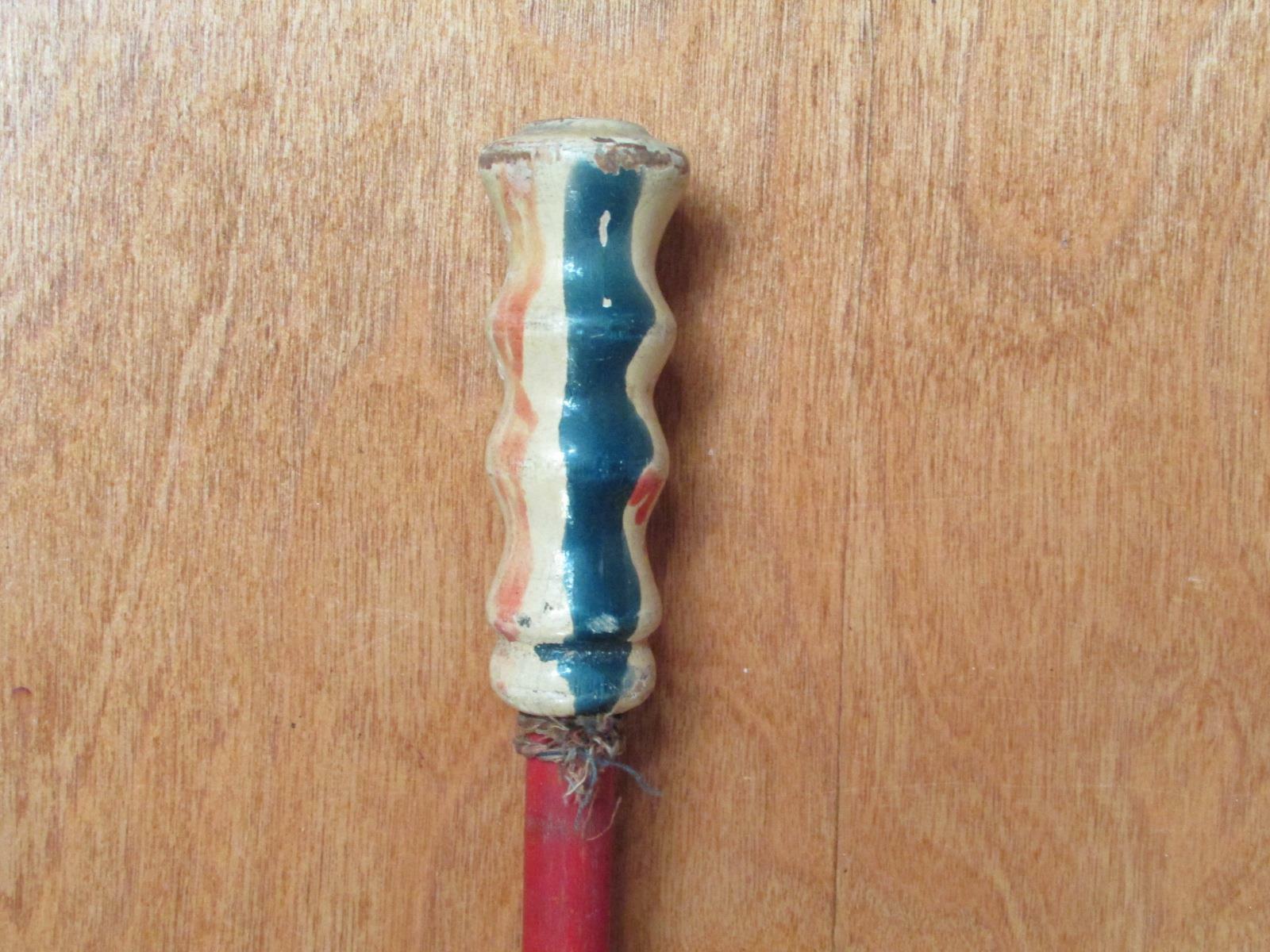 Vintage Lot 5 Antique Carnival Canes Circus Souvenir Fair Swirled