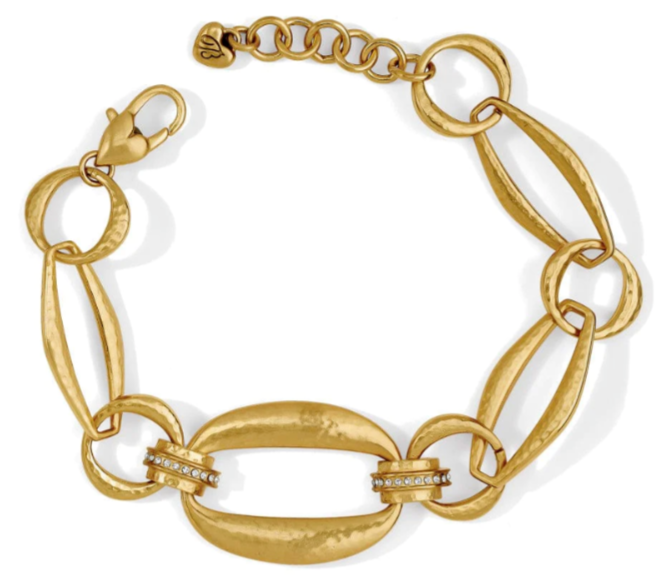 Brighton Meridian Lumens Nexus Brushed Gold Bracelet NWT $108