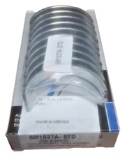 ACL 5M1937A-STD Aluglide Main Bearing Set 1990-96 Honda F22A/B H23A 1.5L SOHC