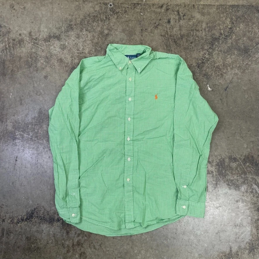 Ralph lauren hotsell green button down