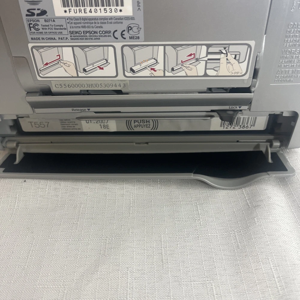 Epson PictureMate B271A Cordless Digital Photo Printer for Personal Use
