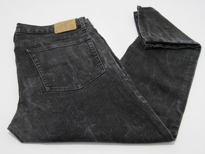 US Polo Assn Jeans Herren 36x30 Schwarz Denim Activate Stretch Streetwear Tapered Leg