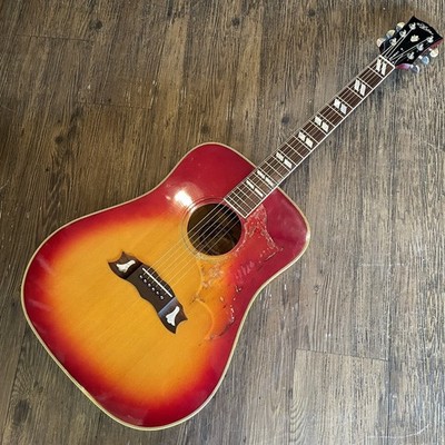 Acoustic Guitar Aria WD-35 Custom Spruce Top Cherry Sunburst