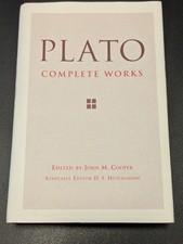 Plato: Complete Works - Hardcover, Used but G...