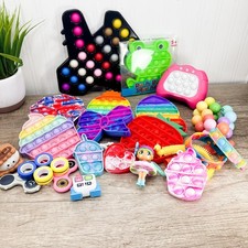 Lot of 20 Pop It Fidget and other Fidget Toys - Lot of Fidget Toys