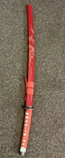 40" Red Dragon SAMURAI NINJA Bushido KATANA Japanese Sword Carbon Steel Blade