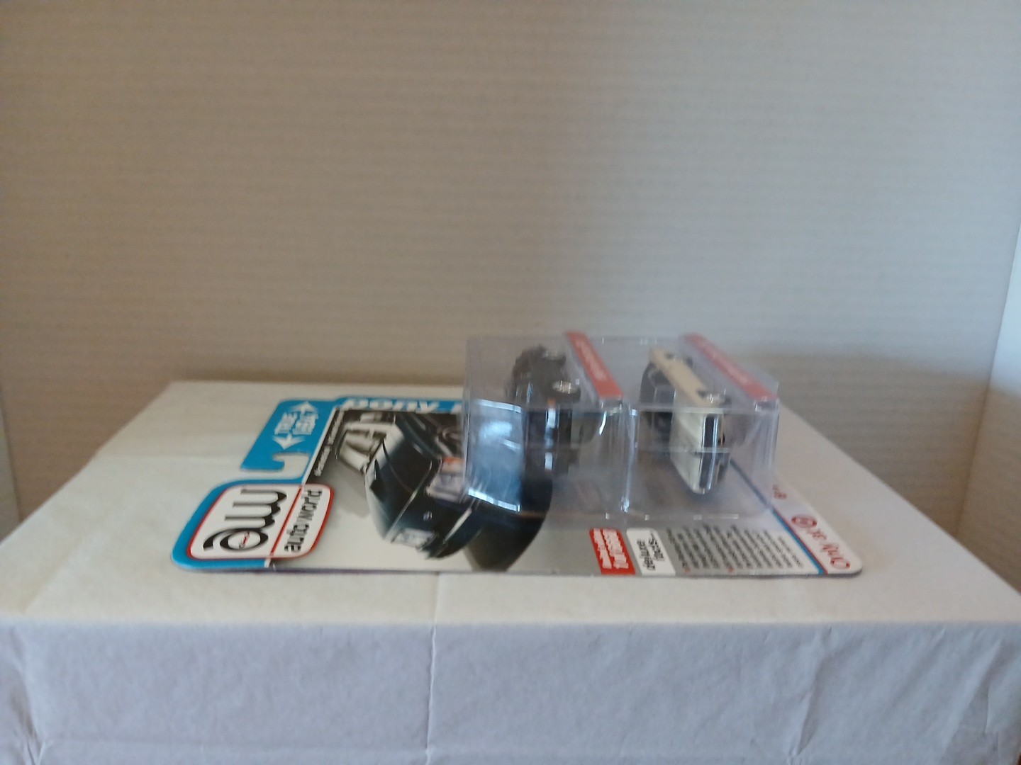 2022 AUTO WORLD Pony Power 2 Pack 1986 FORD MUSTANG SVO  1969 MERCURY COUGAR XR7 thumbnail 5