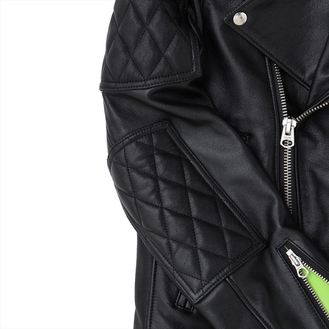 EVA-01 MONSTER LEATHER JACKET by JAM HOME MADE（BLACK） RADIO EVA