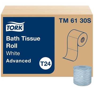 Tork Bath Tissue Roll Advanced 2-ply For everyday use at home Biodegradable