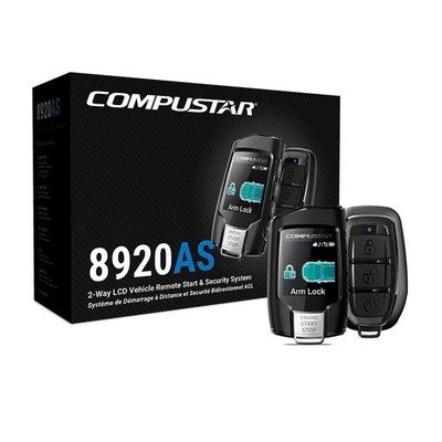 Compustar CS8920-AS 2-Way LCD FM Q9 remote Alarm and Remote Start Starter Kit