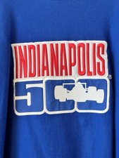 VINTAGE INDY 500 RACING LEAGUE SERIES XTRA HEAVY SWEATSHIRT LRG EMBROIDERED LOGO