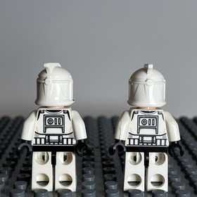 LEGO Star Wars Phase 1 Clone Pilot Minifigure sw0191 8019 10195 7674 Lot 2X - 1B