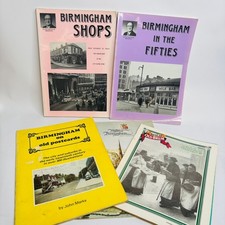 Lot of 5 Birmingham Booklets incl Birmingham in the Fifties Etc Photography 