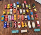 Lot 45+ Vintage Lesney Toy Trucks/Cars Construction with some Matchbox