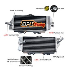 FOR YAMAHA YZF426 YZF450 YZ450F WR426 WR450 2000 -2005 2001 02 Aluminum Radiator