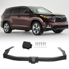 Class 3 Rear Bumper Towing Hitch Receiver For 2014-2019 Toyota Highlander 14-19 Class 3 Rear Bumper Towing Hitch Receiver For 2014-2019 Toyota Highlander 14-19