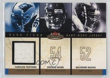 2003 Fleer Mystique Rare Finds Single Swatch Brian Urlacher Ray Lewis HOF ex0