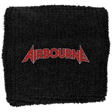 Image of Airbourne band Logo New Official black Cotton Sweatband One Size
