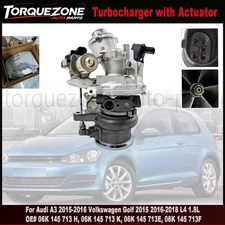 Turbo Turbocharger For Audi A3 2015-2016 Volkswagen Golf 2015 2016-2018 L4 1.8L