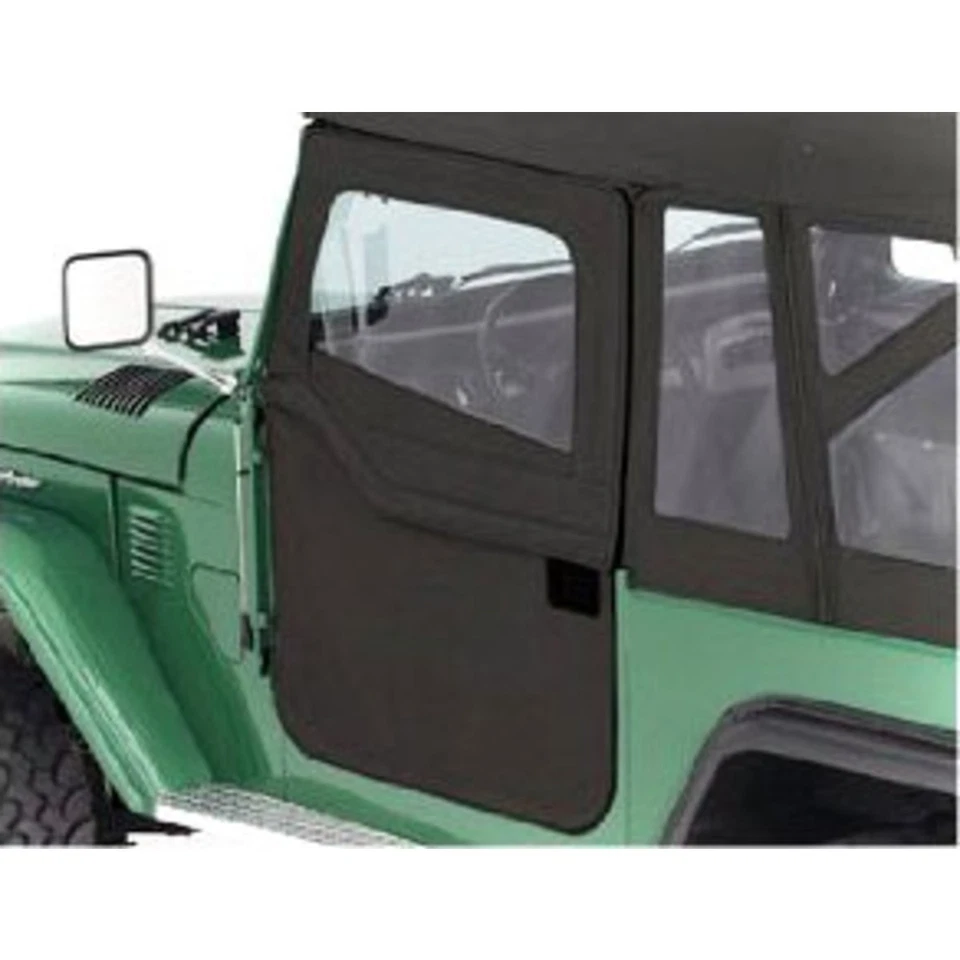 51774-15 Bestop Juego de 2 medias puertas delanteras para Toyota Land Cruiser 1967-1984 Par Foto 2 de 2